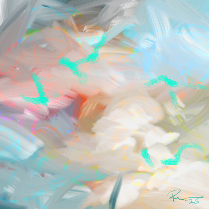 Cloud Background - russNFT digital artwork