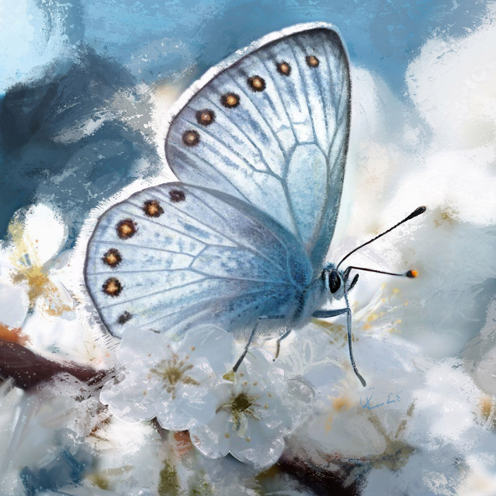 Blue Redux - russNFT digital artwork